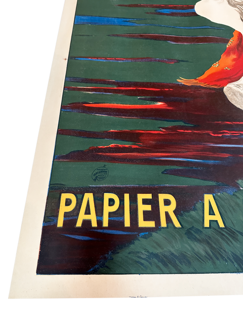 Original Poster Leonetto Capiello «Je Fume Que Le Nil » 1912