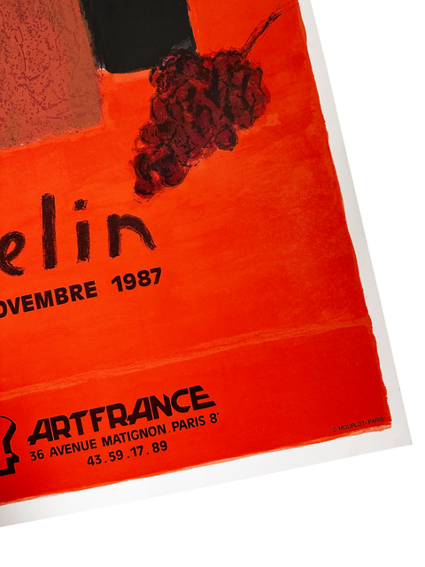 Original Bernard Cathelin Poster ArtFrance, 1987