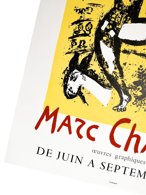 Original Marc Chagall Poster, Le Cirque (Ceret) - 1968