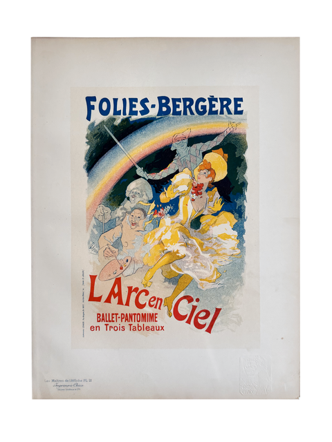 Folies-bergére "arc-en-ciel", Cheret - Plate 21