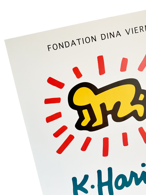 Original Keith Haring Poster Musee Maillol 1999, Paris