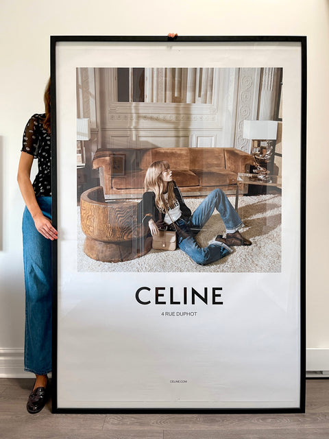 Original Celine Poster "Paris Living Room" 2022