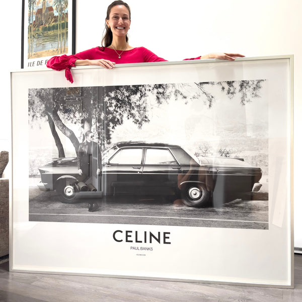 Original Celine Poster Black Car, 2022 – nbmposter