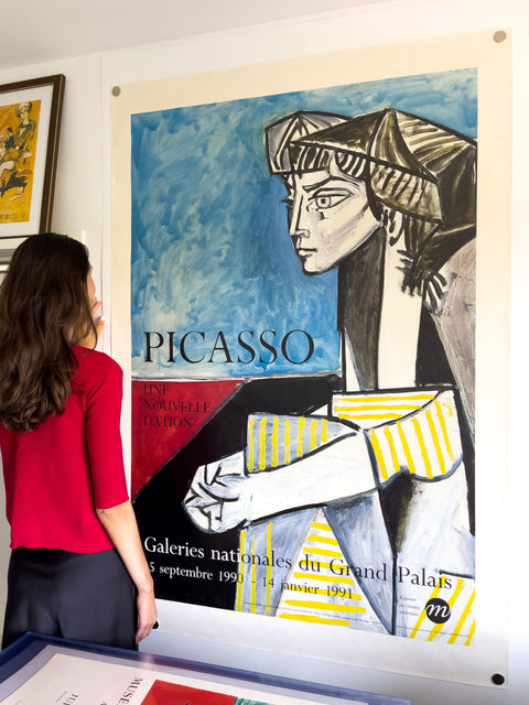Original Pablo Picasso Poster, Grand Palais Paris - 1990