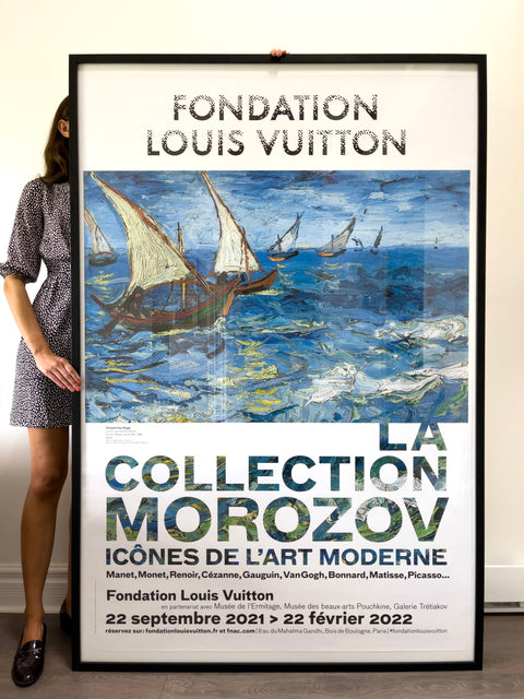 Original Large Van Gogh Poster Fondation Louis Vuitton "La Collection Morozov" - 2021