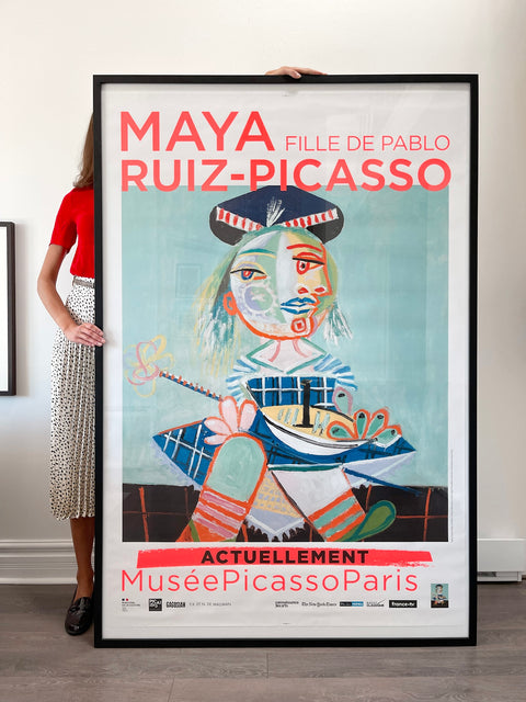 Original Maya Ruiz-Picasso Poster 2022, Musée Picasso in Paris (Big Size)