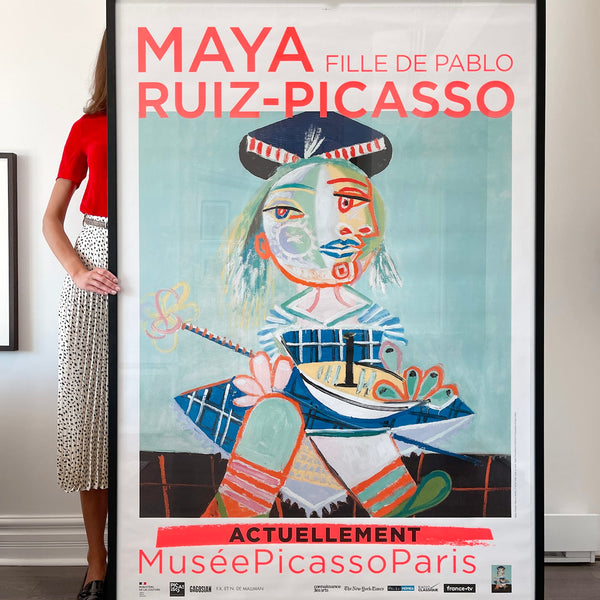 ピカソ　ポスター　額付き　額縁　Pablo Ruiz Picasso ピカソ ポスター 額付き 額縁 Pablo Ruiz Picasso 絶版品