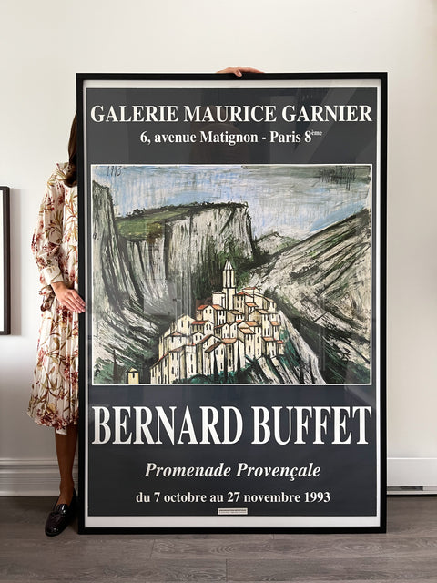 Original Bernard Buffet Poster 1993 - Galerie Maurice Garnier, Paris (Big Size)