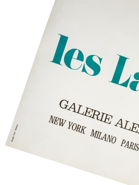 Original Poster by François-Xavier LALANNE, Galerie Alexandre-iolas - 1970