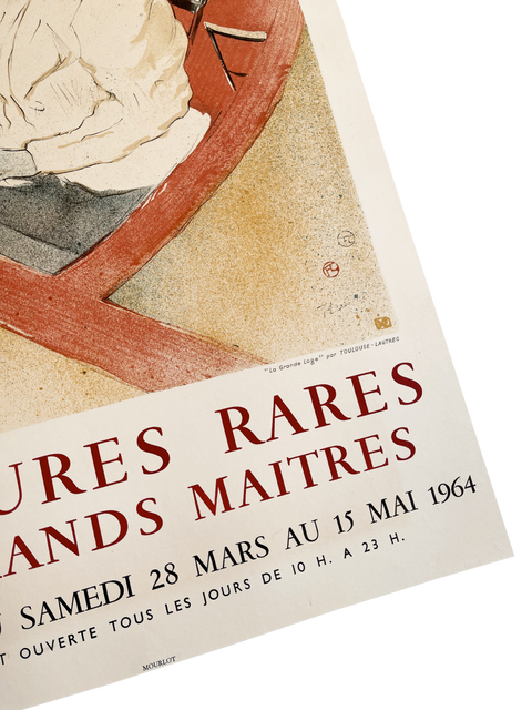 Original Toulouse Lautrec Poster "Galerie 65 Cannes" 1964 - Mourlot