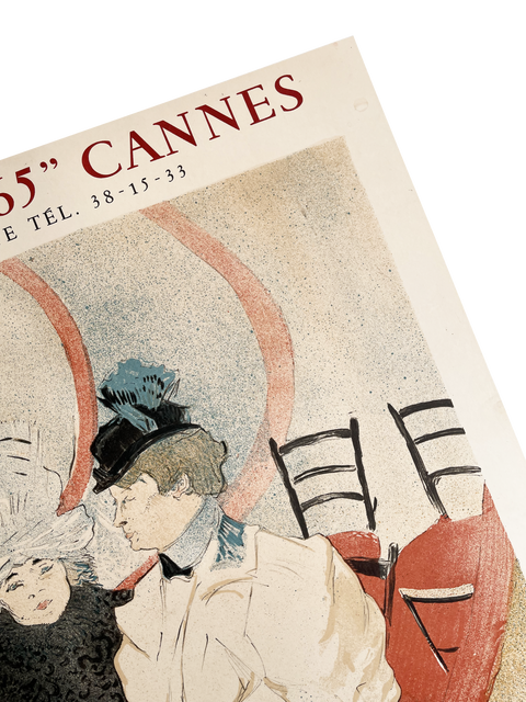 Original Toulouse Lautrec Poster "Galerie 65 Cannes" 1964 - Mourlot