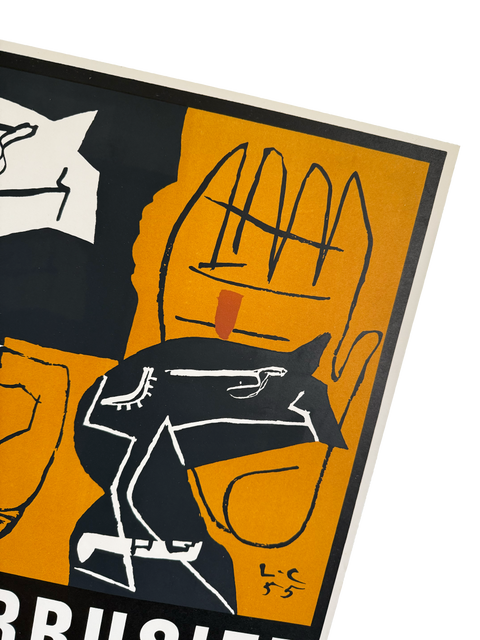 Original Le Corbusier Poster "Tapisseries" 1956 - Mourlot