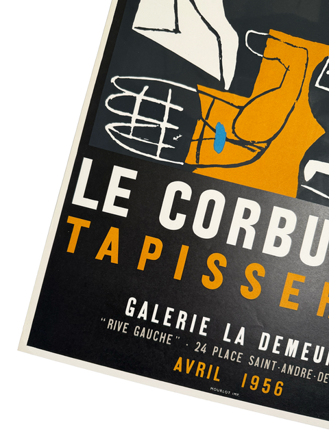 Original Le Corbusier Poster "Tapisseries" 1956 - Mourlot