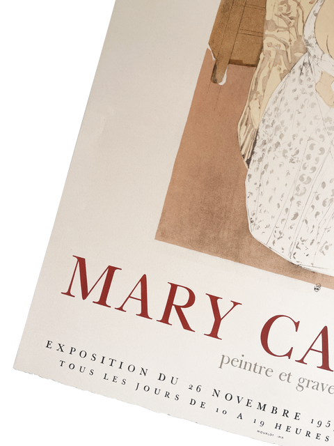 Original Mary Cassatt Centre Culturel Americain, 1960 - Mourlot