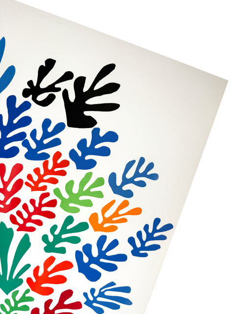 Original Henri Matisse Poster Retrospective Exhibition 1966 - Mourlot