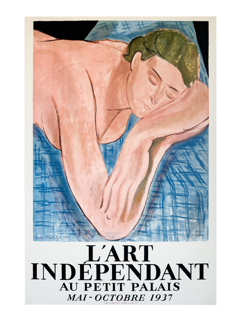 Original Henri Matisse Poster "L'art Independant au Petit Palais" - Mourlot, 1937