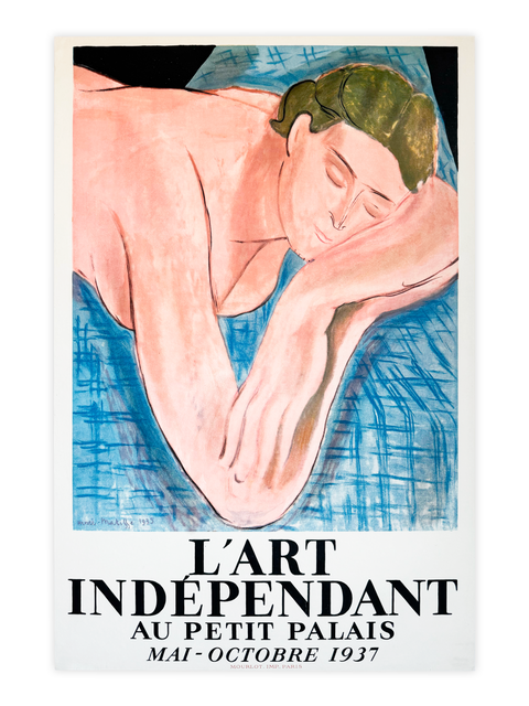 Original Henri Matisse Poster "L'art Independant au Petit Palais" - Mourlot, 1937
