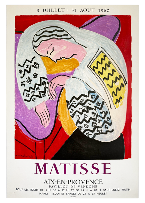 Original Henri Matisse Poster - Aix-En-Provence, 1960 - Mourlot
