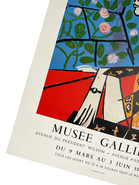 Original Poster By Pablo Picasso "Jacqueline with Flowers", 1956 (Arches Paper) - Mourlot