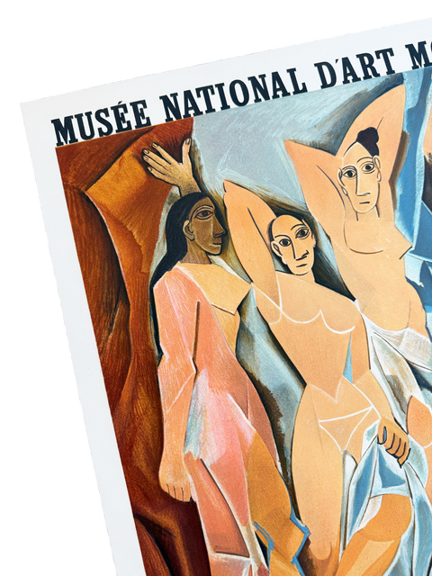 Original Pablo Picasso Le Cubisme "Les Demoiselles D'Avignon", 1953 - Mourlot (Arch Paper)
