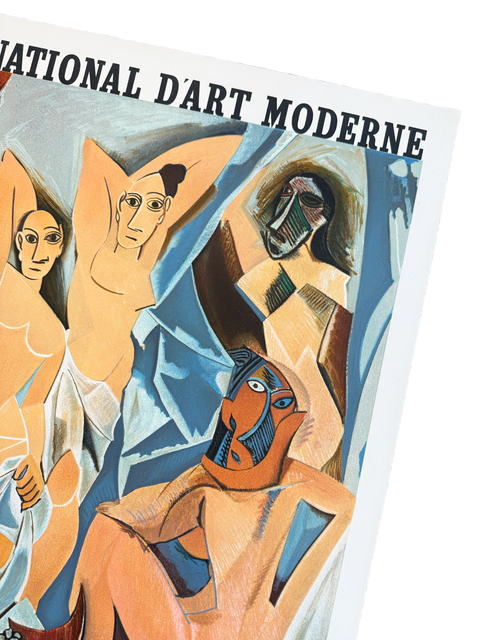Original Pablo Picasso Le Cubisme "Les Demoiselles D'Avignon", 1953 - Mourlot (Arch Paper)