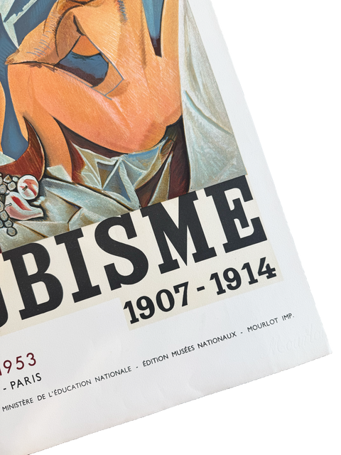 Original Pablo Picasso Le Cubisme "Les Demoiselles D'Avignon", 1953 - Mourlot (Arch Paper)