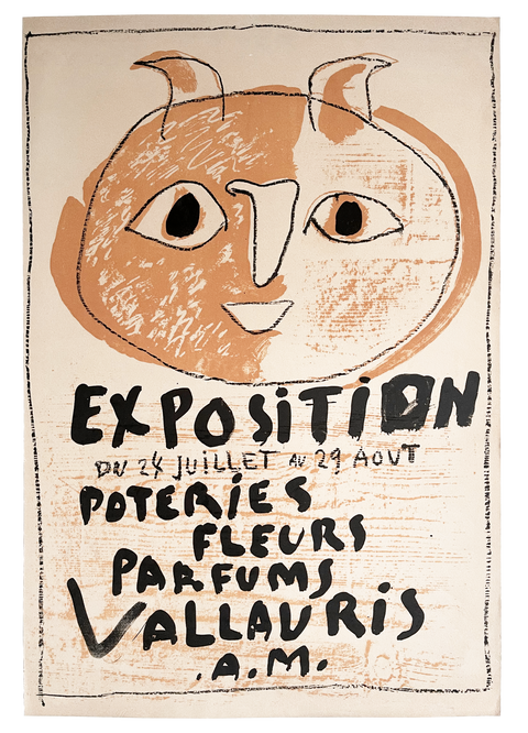 Original Poster By Pablo Picasso "Third Vallauris" - Mourlot, 1948