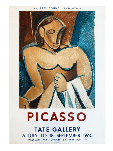 Original Pablo Picasso Poster Tate Gallery, 1960 - Mourlot