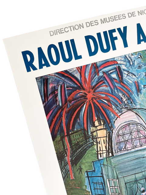 Original Poster Raoul Dufy - Galerie Ponchettes, 1977