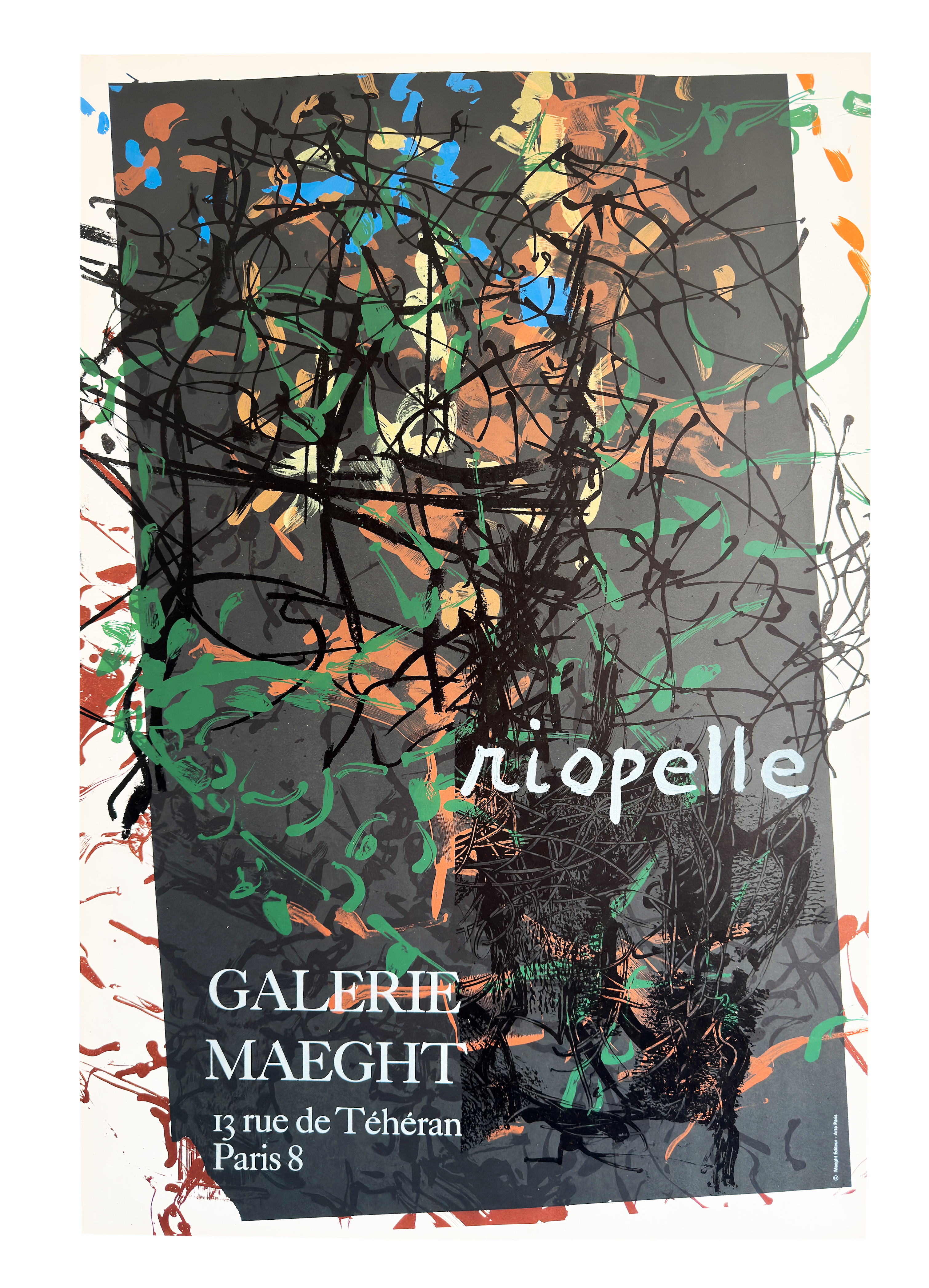 Sans Titre 1950（リオペラ）Riopelle アートポスター Works - Studio Riopelle