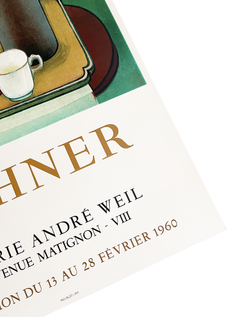 Original Georges Rohner Poster Galerie Andre Weil, 1960 - Mourlot