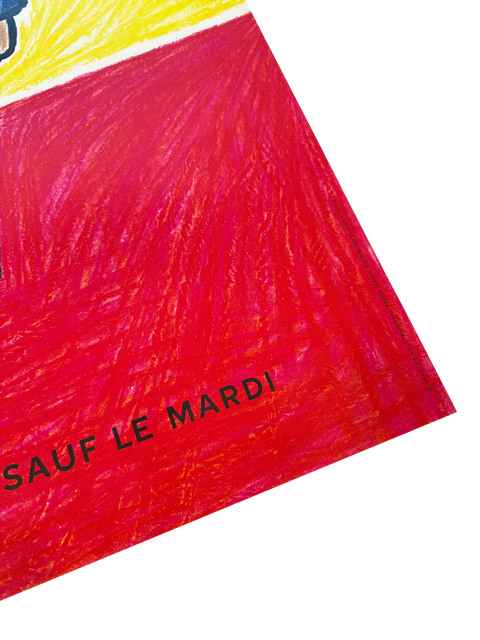 Original Savignac Poster "Musee de l'affiche" 1978