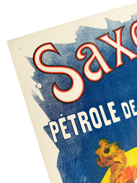 Original Jules Cheret Poster Saxoleine, 1893 - Imp. Chaix
