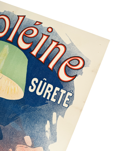 Original Jules Cheret Poster Saxoleine, 1893 - Imp. Chaix