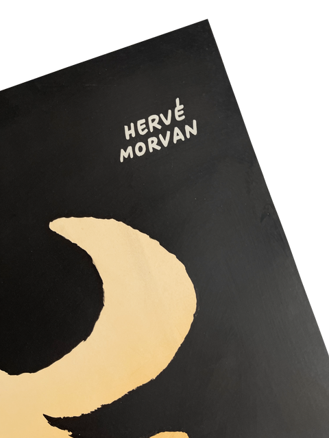 Original Herve Morvan Poster Semaine Internationale Du Cuir, 1961 (Big Size)