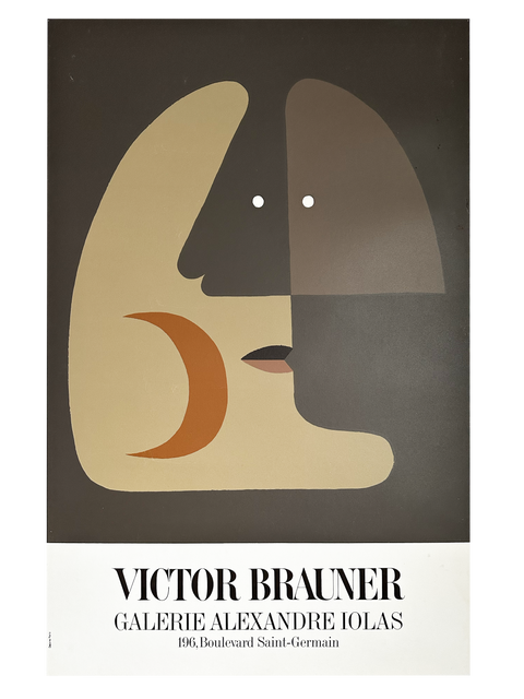 Original Victor Brauner Poster Galerie Alexandre Iolas, 1972