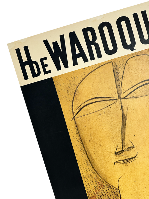 Original Poster By Henry De Waroquier, Galerie Lucie Weill - 1955
