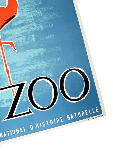 Original Zoo National Museum of Natural History, 1955 - Mourlot