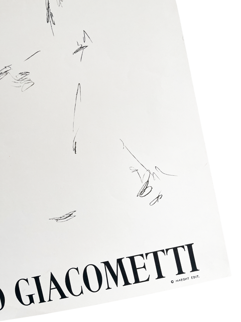 Original Poster Alberto Giacometti 1957 - Maeght