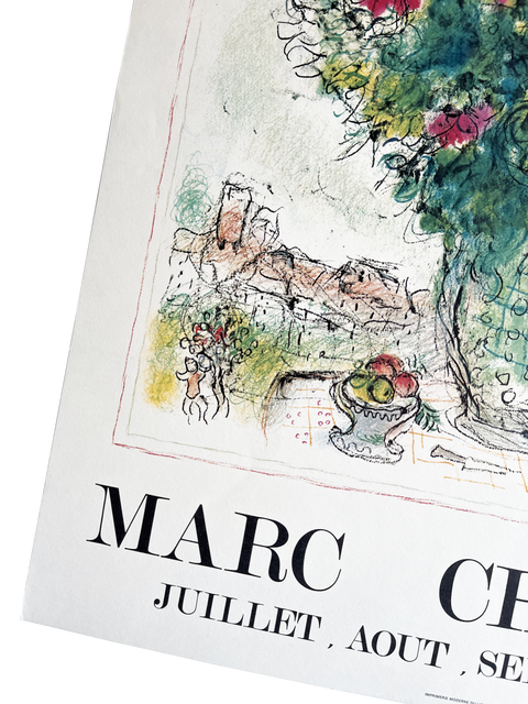 Original Marc Chagall Poster « Ceret Musée D’Art Moderne » - 1978