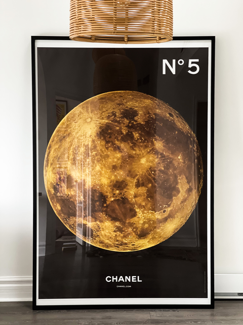Original Chanel Poster 4x6 ft, Lune "Moon" - 2019 - Paris