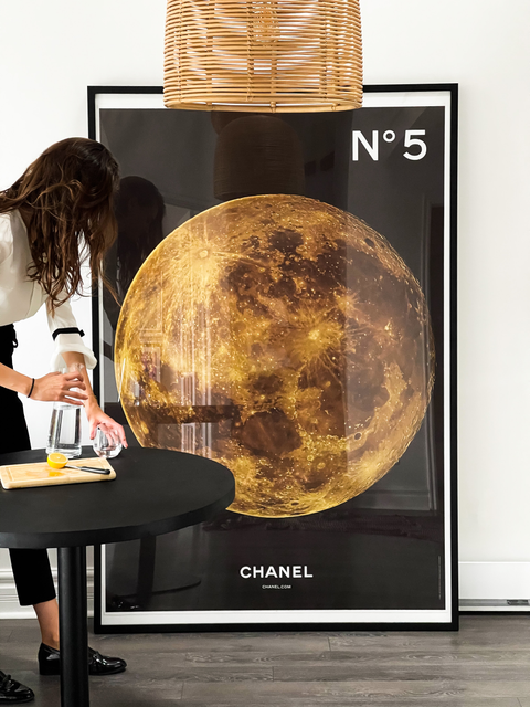 Original Chanel Poster 4x6 ft, Lune "Moon" - 2019 - Paris
