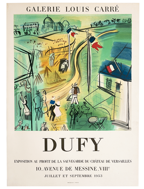 Original Poster Raoul Dufy 1953 - Mourlot