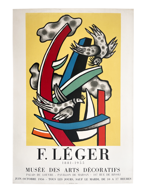 Original Fernand Leger Poster 1956 - Mourlot