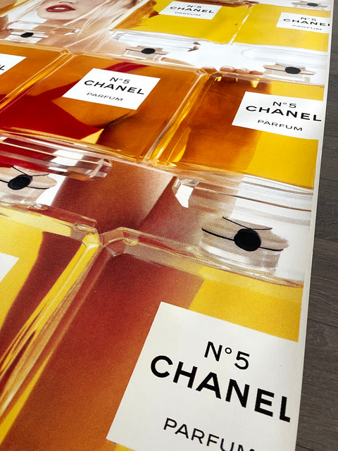 Original Vintage Advertising Poster By Chanel 1998 - CHANEL N5