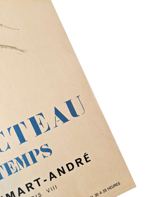Original Poster Jean-Cocteau 1965 - Mourlot