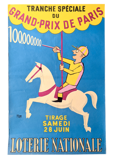 Loterie Nationale Tranche Speciale - 1958