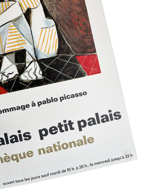 Original Pablo Picasso Poster Grand Palais Petit Palais 1967