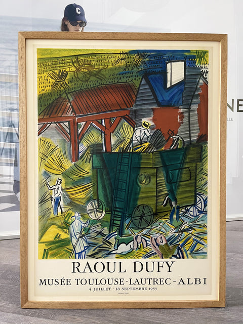 Original Raoul Dufy Poster Musée Toulouse Lautrec, 1955 - Mourlot