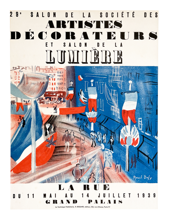 Original Lithographic Poster By Raoul Dufy - 1939 – nbmposter